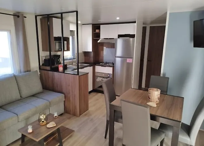 아파트 O Coeur D'eden ,2 Mobilhomes L'original Et Le Bo'aime