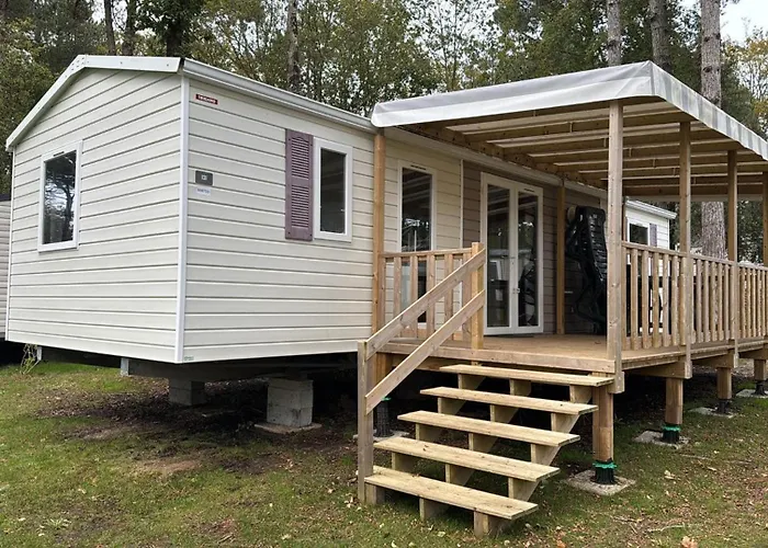 O Coeur D'eden ,2 Mobilhomes L'original Et Le Bo'aime 아파트 피리악-쉬르-메르