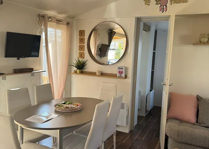 O Coeur D'eden ,2 Mobilhomes L'original Et Le Bo'aime 피리악-쉬르-메르
